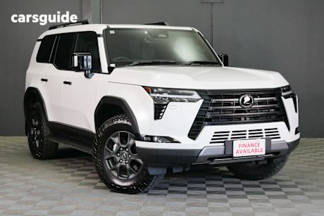 White 2024 Lexus Gx550 Wagon Overtrail (Two-Tone)