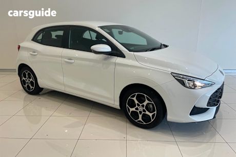 White 2024 MG MG3 Hatch EXCITE