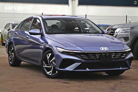 Blue 2025 Hyundai I30 Sedan Premium