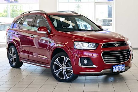 Red 2016 Holden Captiva Wagon 7 Ltz (Awd)
