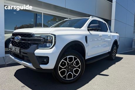 White 2025 Ford Ranger Double Cab Pick Up Wildtrak 3.0 (4X4)