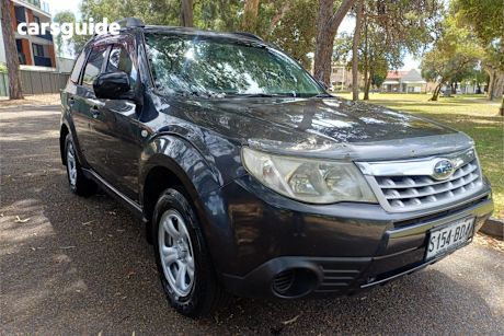 Grey 2010 Subaru Forester Wagon X