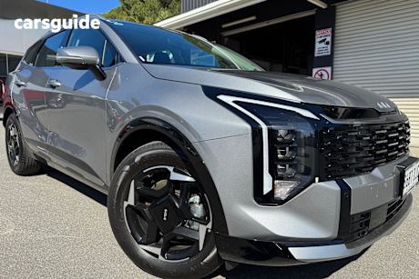 Grey 2025 Kia Sportage Wagon Sx Hev (Fwd)