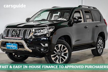 Black 2022 Toyota Landcruiser Prado Wagon Vx