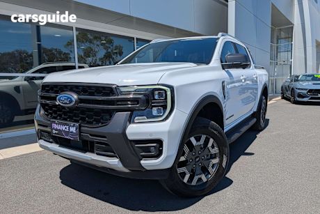 White 2025 Ford Ranger Double Cab Pick Up Phev Wildtrak (4X4)