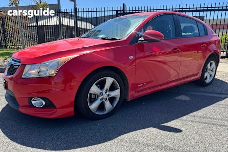 Red 2012 Holden Cruze Hatchback Sri