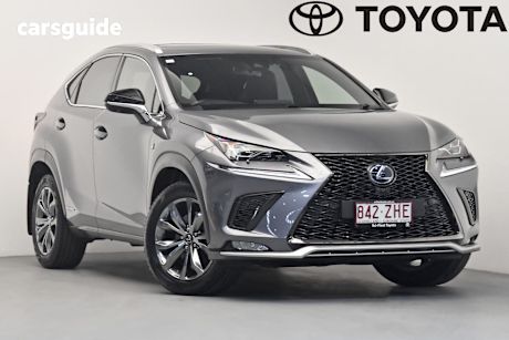 Grey 2019 Lexus NX300H Wagon F Sport Hybrid (Fwd)