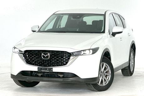 White 2023 Mazda CX-5 Wagon Maxx Sport (Fwd)