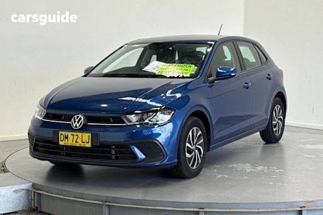 Blue 2024 Volkswagen Polo Hatchback Life