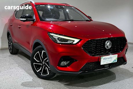 Red 2021 MG ZST Wagon Essence