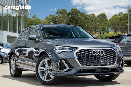 Grey 2024 Audi Q3 Sportback 35 Tfsi S Line