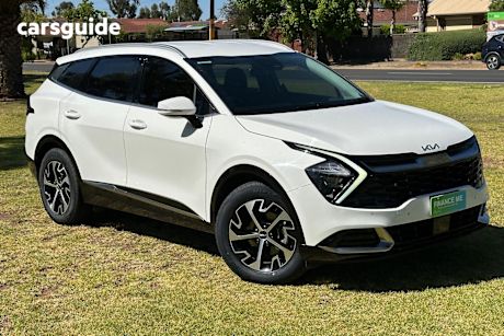 White 2023 Kia Sportage Wagon Sx (Fwd)