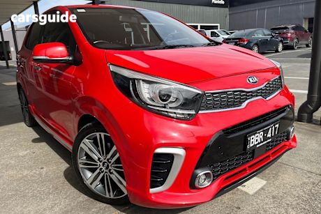 Red 2019 Kia Picanto Hatchback S
