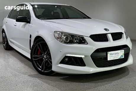 White 2015 HSV Clubsport Sedan R8 R