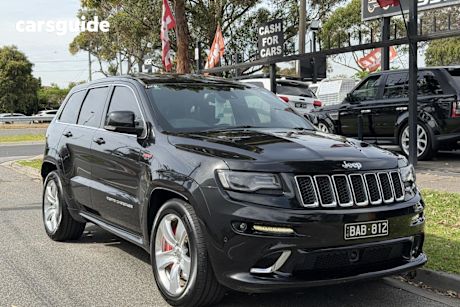 Black 2015 Jeep Grand Cherokee Wagon Srt 8 (4X4)