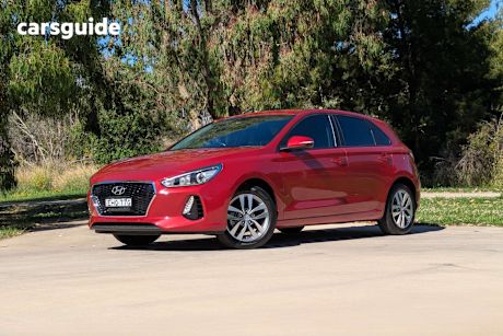 Red 2019 Hyundai I30 Hatchback Active