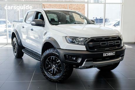 White 2018 Ford Ranger Double Cab Pick Up Raptor 2.0 (4X4)