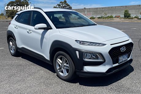 White 2020 Hyundai Kona Wagon Active (Fwd)