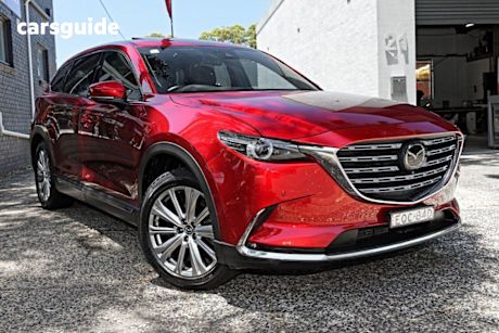 Red 2021 Mazda CX-9 Wagon Azami (Awd)