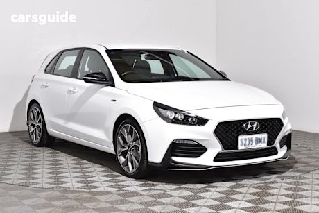 White 2022 Hyundai I30 Hatchback N Line