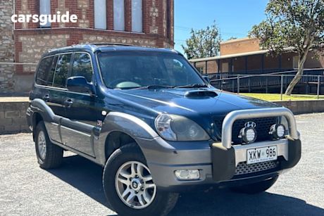 Green 2006 Hyundai Terracan Wagon Highlander Crdi