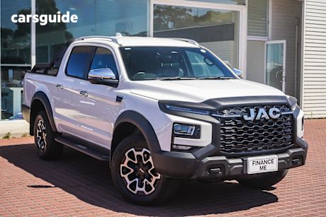 White 2024 JAC T9 UTE Dual Cab Pick-up Haven (4X4)