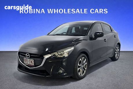 Black 2016 Mazda 2 Hatchback Genki