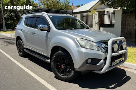 Silver 2014 Isuzu MU-X Wagon Ls-T (4X4)