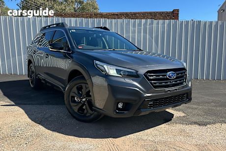 Grey 2022 Subaru Outback Wagon Awd Sport