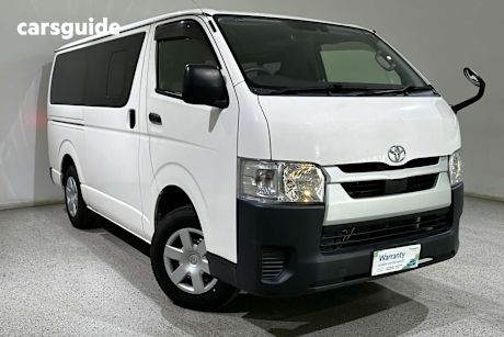 White 2021 Toyota HiAce Commercial GDH201V