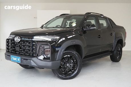 Black 2025 LDV T60 Double Cab Utility Max Plus (4X4)