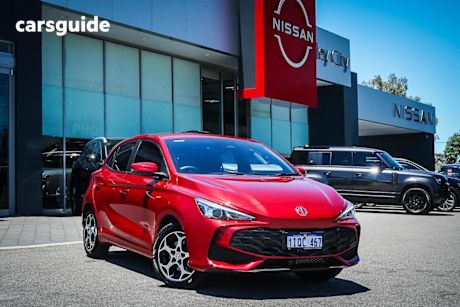 Red 2025 MG MG3 Hatchback Excite