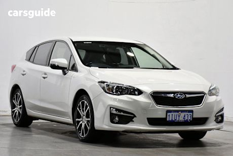 White 2018 Subaru Impreza Hatchback 2.0I-L (Awd)
