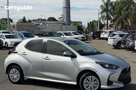 Silver 2021 Toyota Yaris Hatchback Sx Hybrid