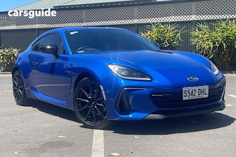 Blue 2022 Subaru BRZ Coupe S