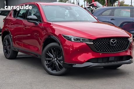 Red 2025 Mazda CX-5 Wagon G35 Gt Sp Turbo (Awd)