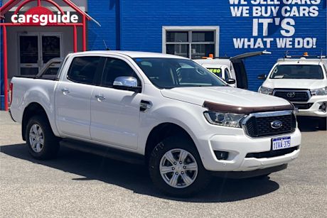 White 2021 Ford Ranger Double Cab Pick Up Xlt 3.2 (4X4)