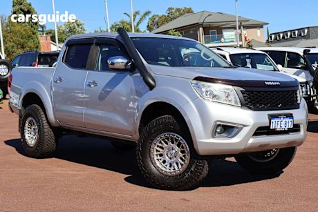 Silver 2017 Nissan Navara Dual Cab Utility St (4X4)