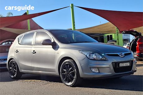 Grey 2011 Hyundai I30 Hatchback Slx