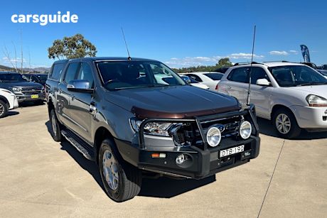 Silver 2016 Ford Ranger Dual Cab Utility Xlt 3.2 (4X4)