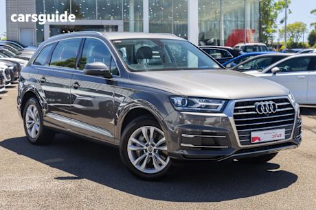 Grey 2018 Audi Q7 Wagon 45 Tdi Quattro