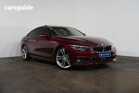 Red 2018 BMW 430I Coupe Gran Coupe M Sport