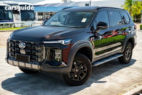 Black 2025 LDV D90 Wagon Executive (4Wd)