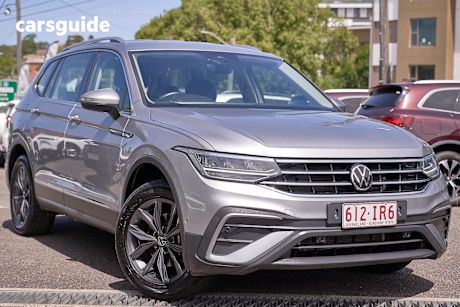 Silver 2023 Volkswagen Tiguan Wagon Allspace 110Tsi Life