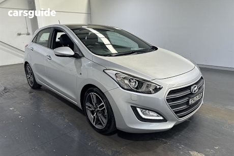 Silver 2015 Hyundai I30 Hatchback Sr Premium