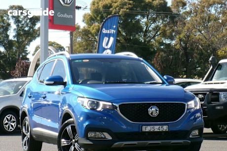 Blue 2021 MG ZS Wagon Essence