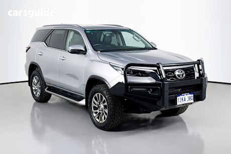 Silver 2021 Toyota Fortuner Wagon Crusade