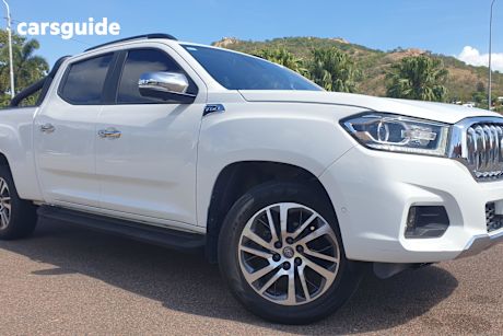 White 2019 LDV T60 Double Cab Utility Mega Tub (4X4)