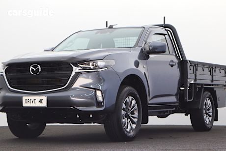 Grey 2021 Mazda BT-50 Cab Chassis Xt (4X2)