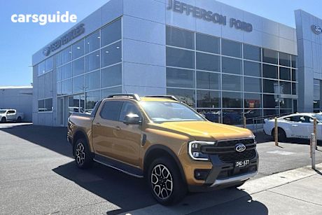 Yellow 2024 Ford Ranger Double Cab Pick Up Wildtrak 2.0 (4X4)